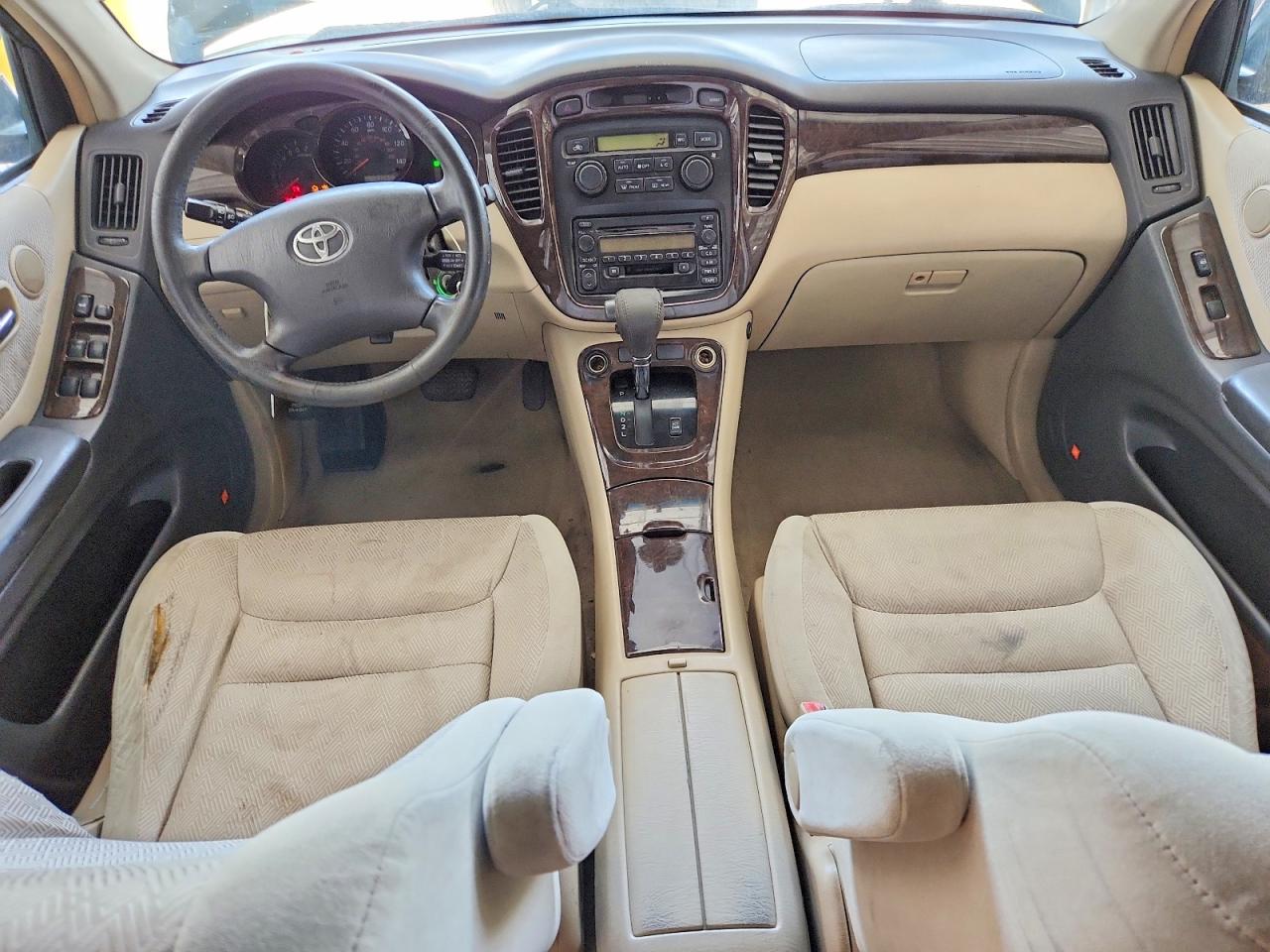 2002 Toyota Highlander Limited Green vin: JTEHF21A820070557