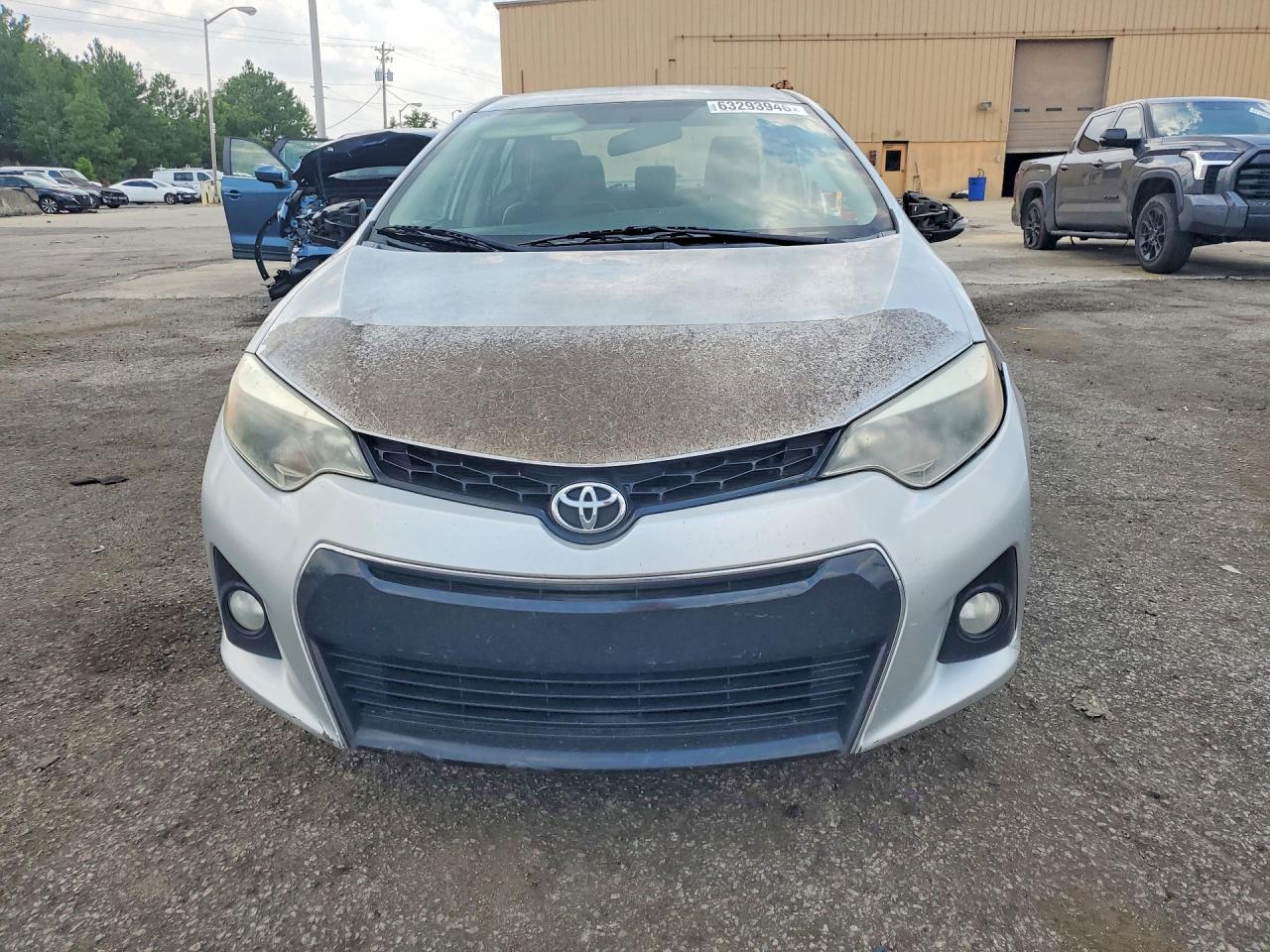 2014 Toyota Corolla S Plus Silver vin: 2T1BURHE4EC118342