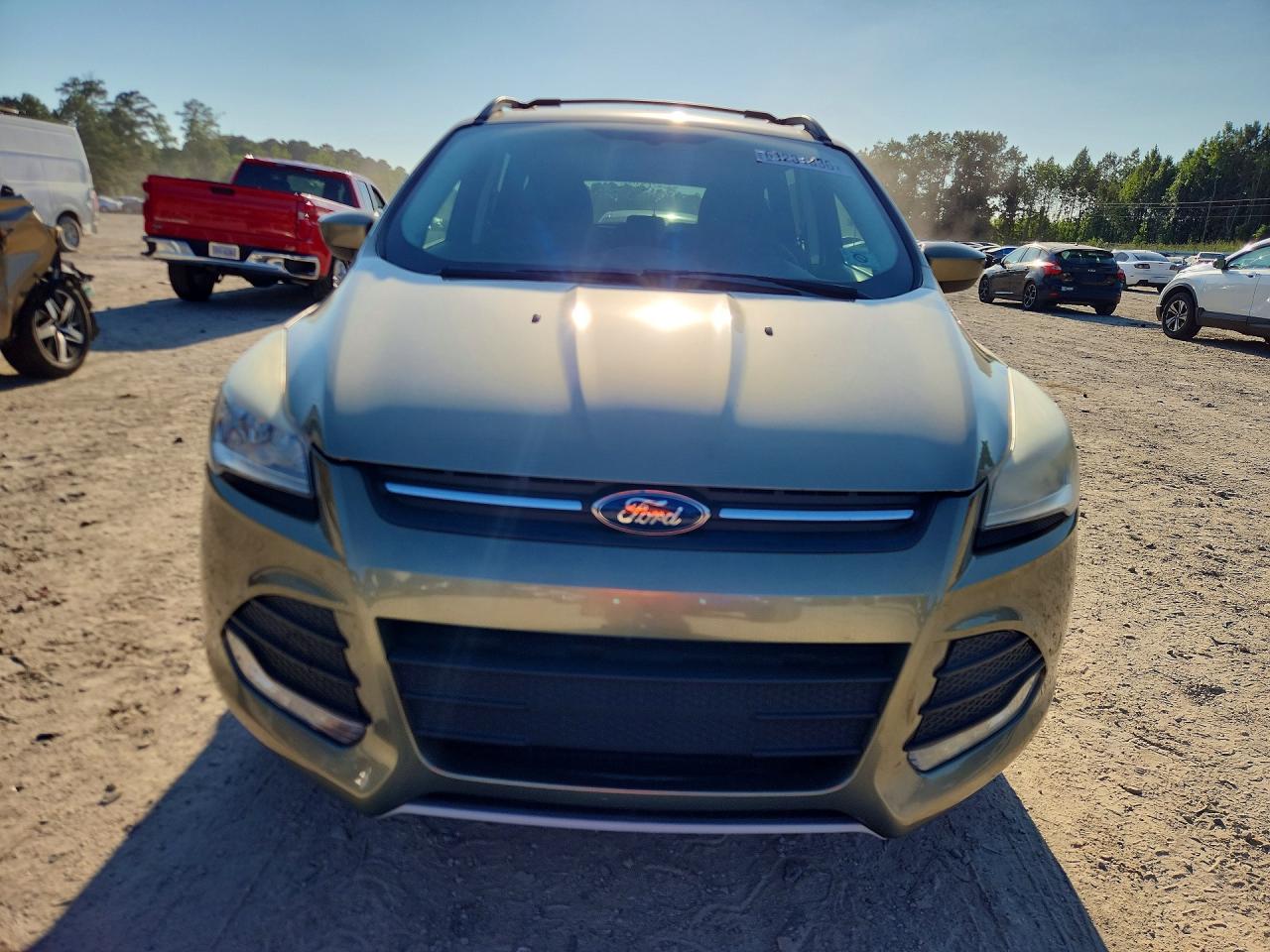 2013 Ford Escape Se Green vin: 1FMCU9GX8DUA32763