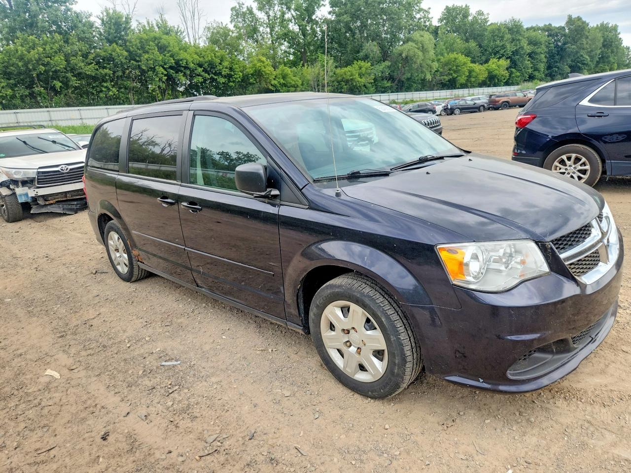 2011 Dodge Grand Caravan Express Синий vin: 2D4RN4DG8BR749065