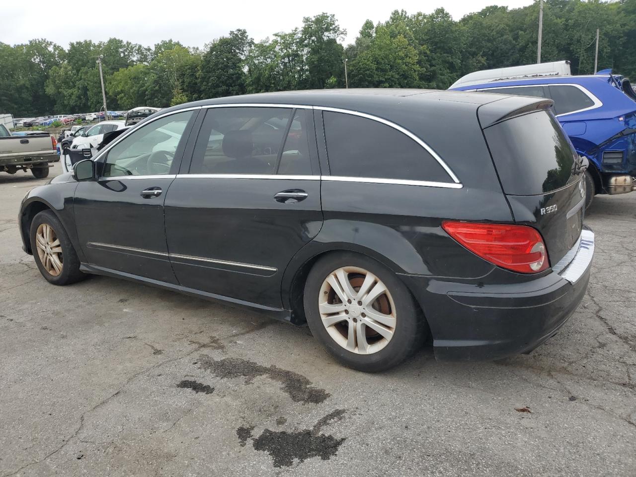 2008 Mercedes-benz R 350 Black vin: 4JGCB65EX8A081072