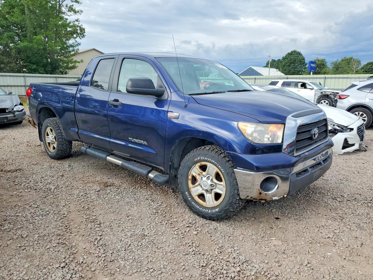 2008 Toyota Tundra Grade Blue vin: 5TBBV54198S513209