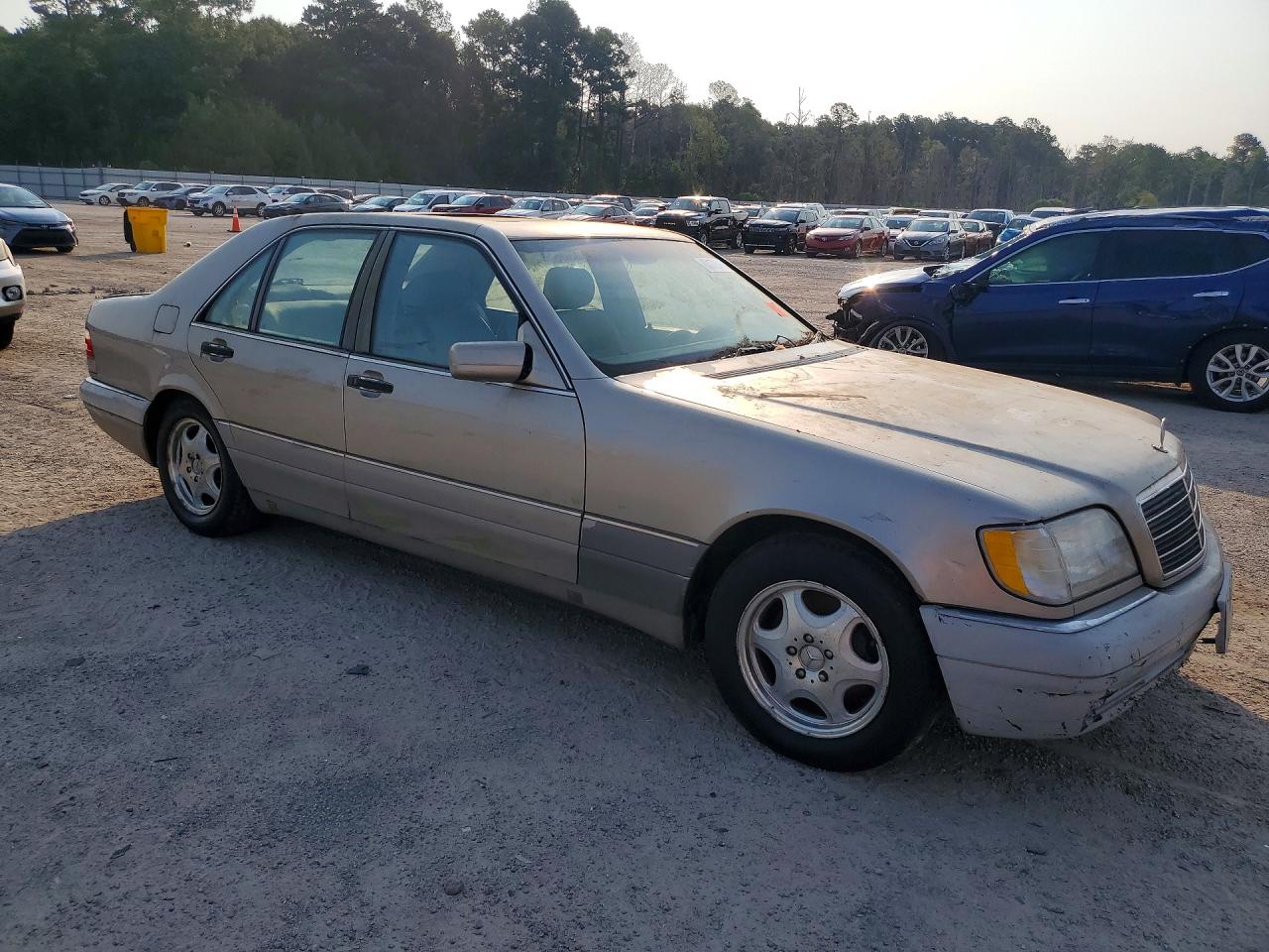 1997 Mercedes-benz S 320w Silver vin: WDBGA32G6VA370943