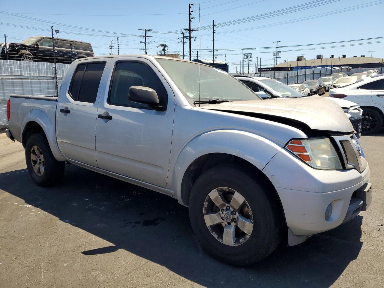 2012 Nissan Frontier S Silver vin: 1N6AD0ER2CC444920