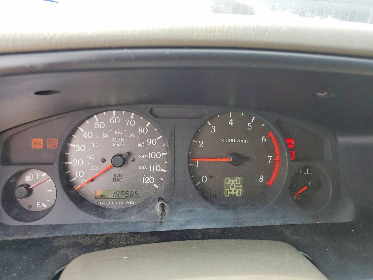1998 Infiniti Qx4 Base Black vin: JNRAR05Y9WW035814
