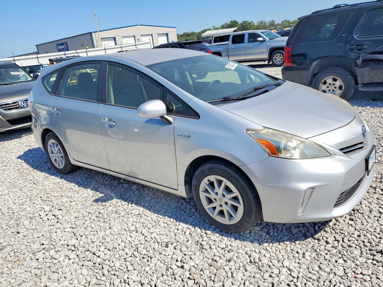 2012 Toyota Prius V Two Silver vin: JTDZN3EU4C3158804