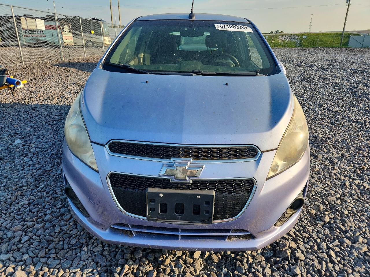 2014 Chevrolet Spark Ls Blue vin: KL8CB6S92EC453119