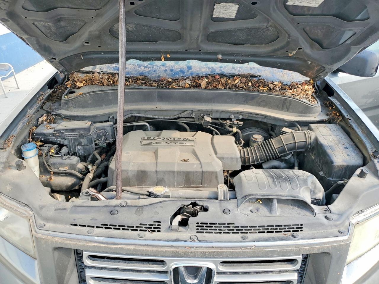 2007 Honda Ridgeline Rtl Gray vin: 2HJYK16597H503324