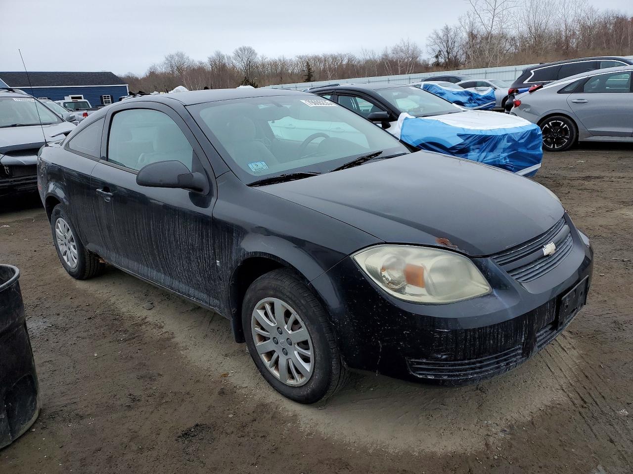 2009 Chevrolet Cobalt Ls Черный vin: 1G1AK18H097155739