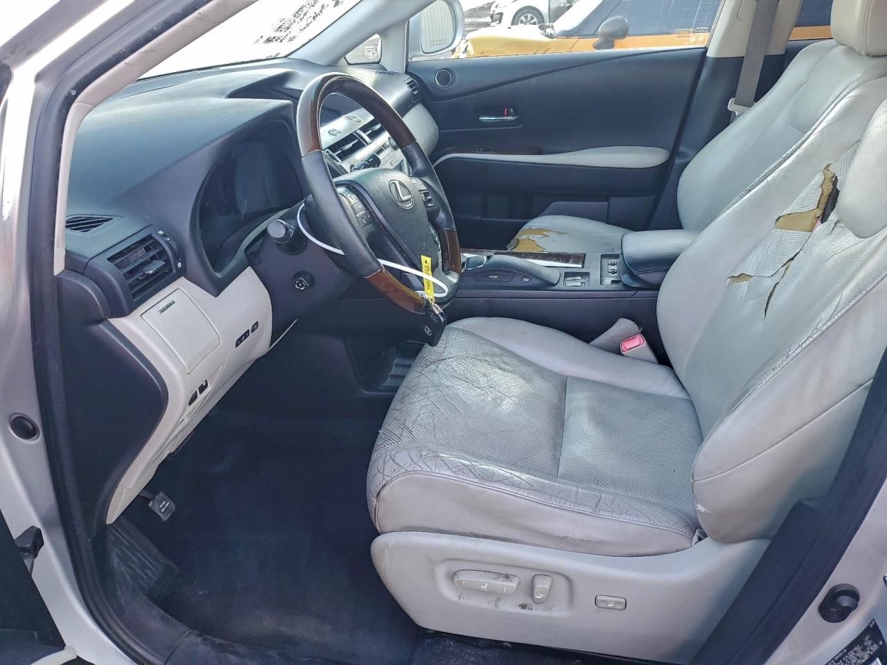2010 Lexus Rx 450h Silver vin: JTJZB1BA9A2000269