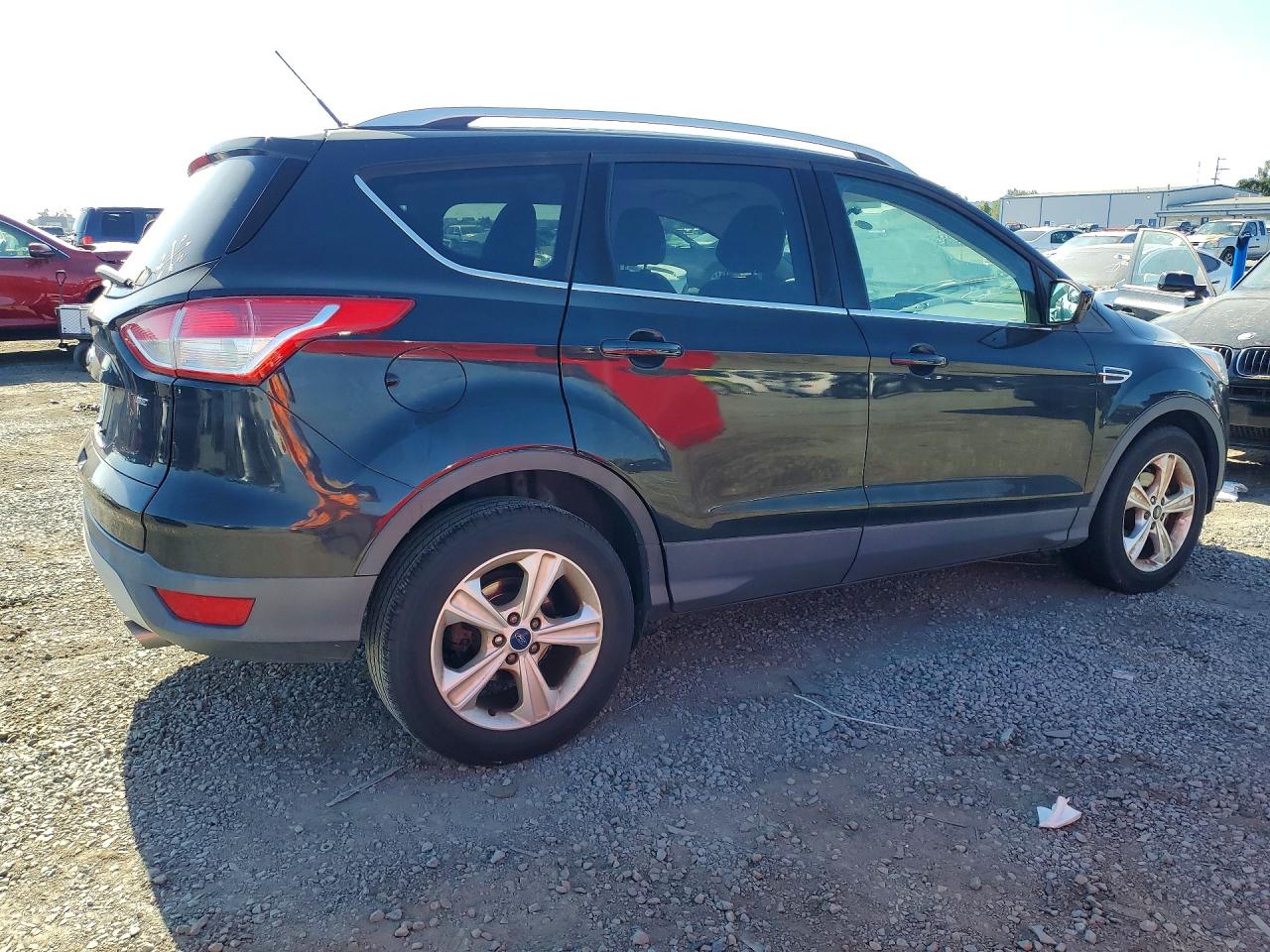 2015 Ford Escape Se Black vin: 1FMCU0G7XFUA23349
