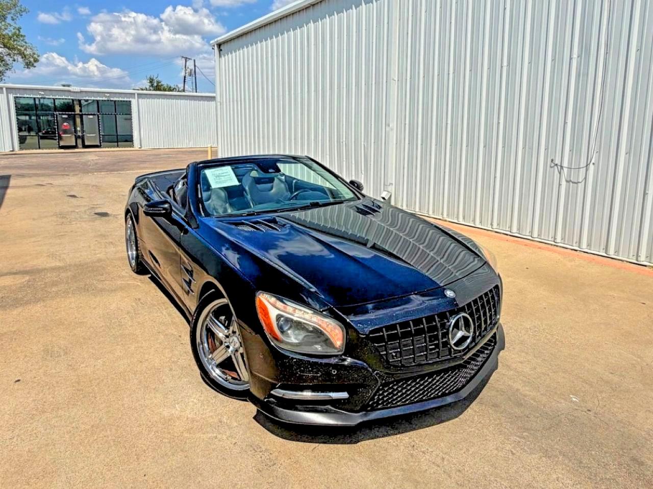 2013 Mercedes-benz Sl 550 Black vin: WDDJK7DA6DF008686
