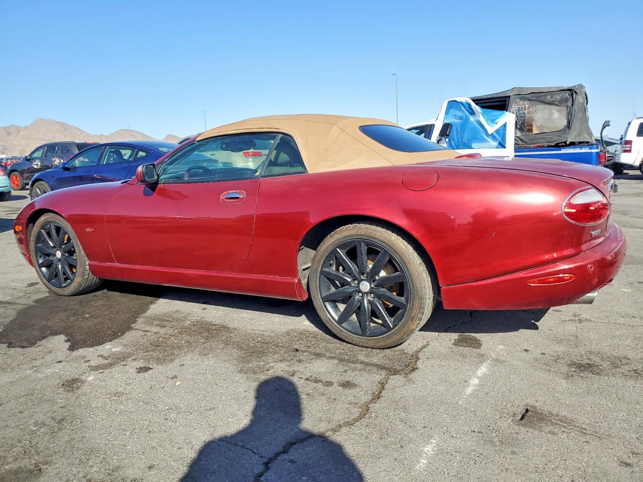 2005 Jaguar Xk8 Бордовый vin: SAJDA42C852A42381