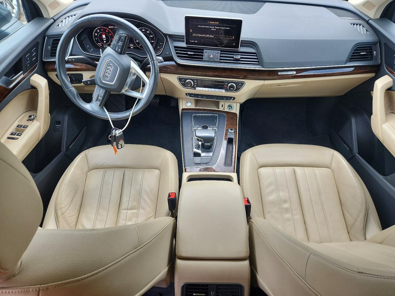 2018 Audi Q5 Premium Plus Серый vin: WA1BNAFY9J2142036