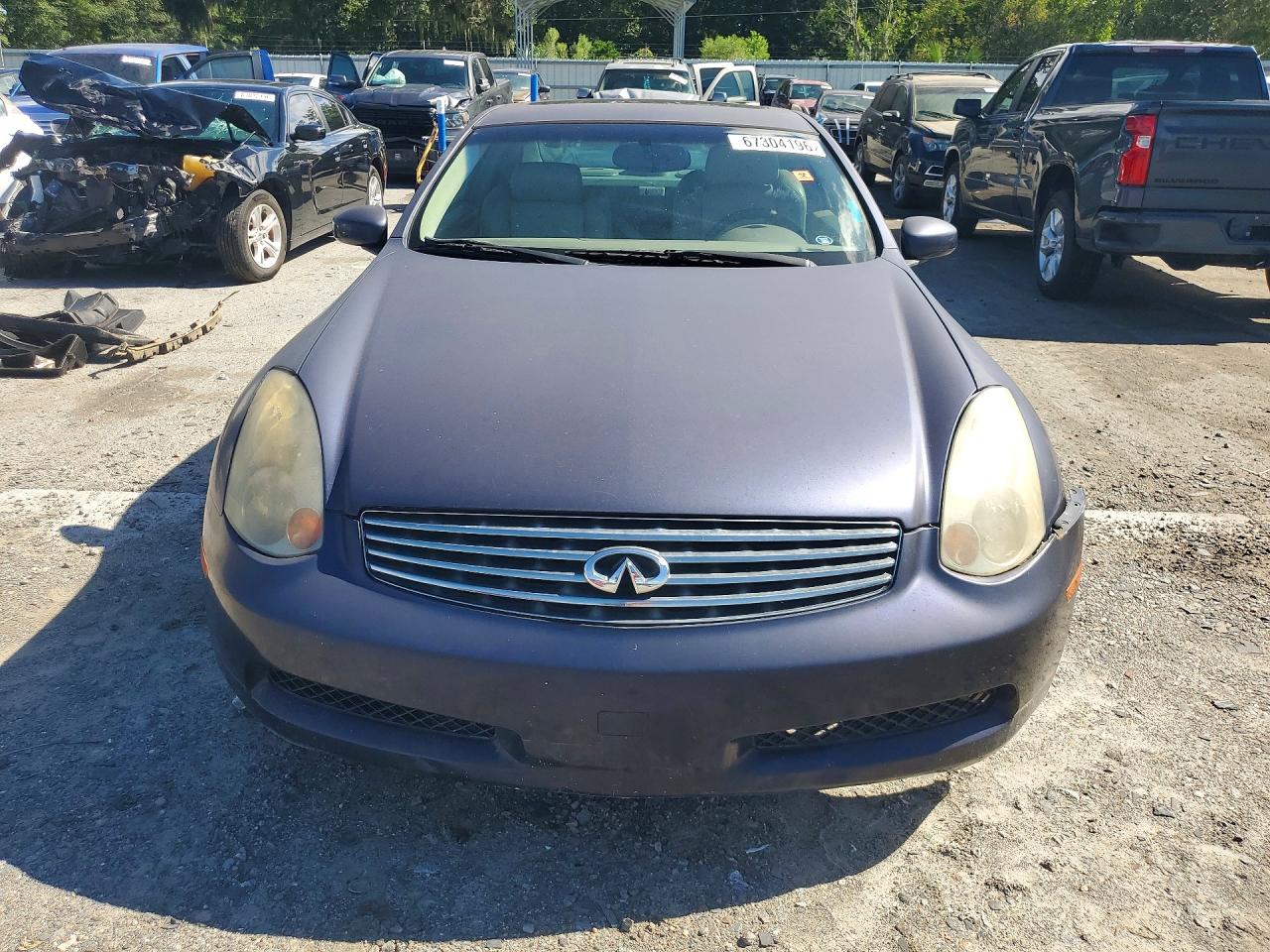 2004 Infiniti G35 Blue vin: JNKCV54E14M309037