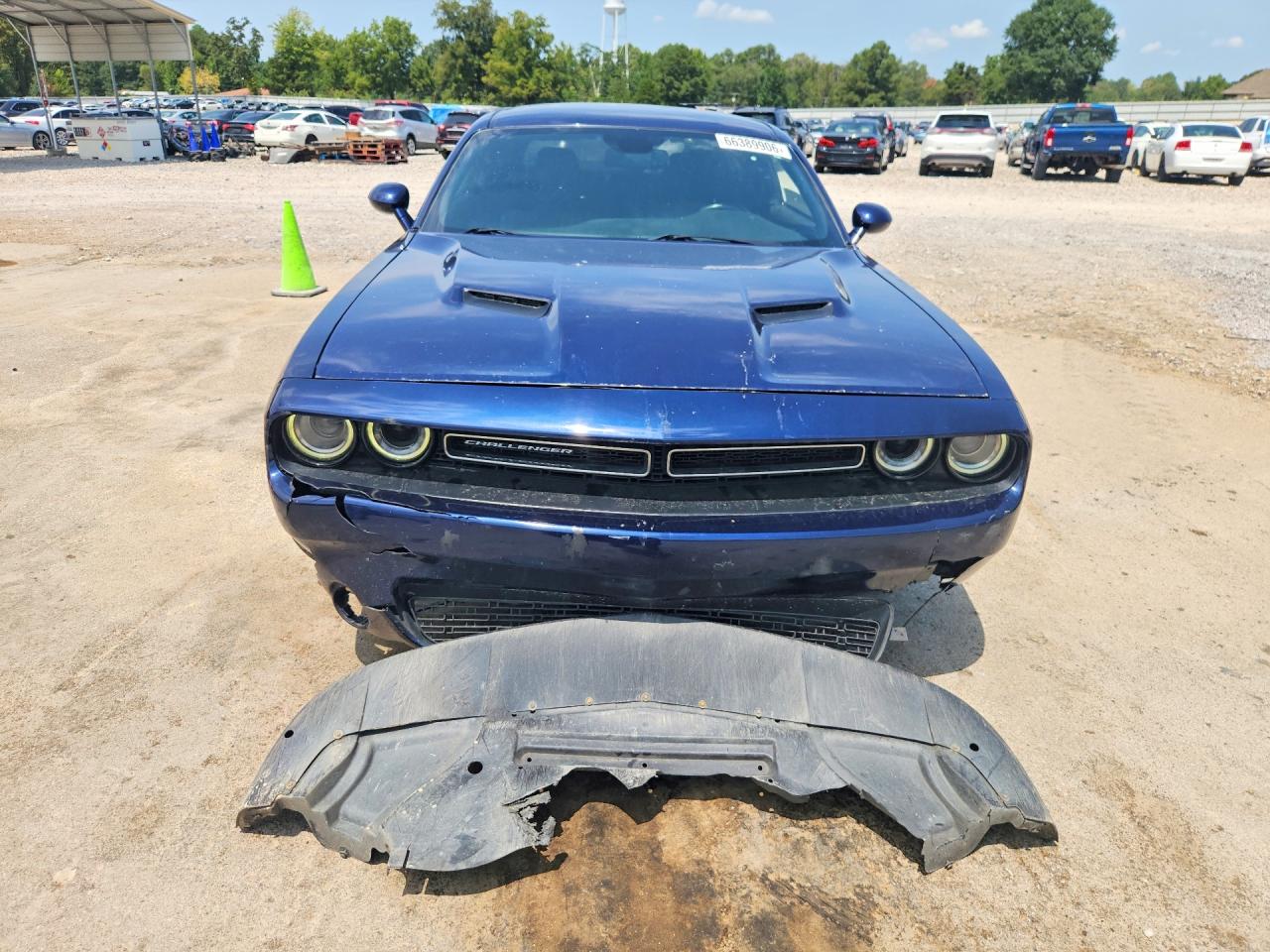 2015 Dodge Challenger Sxt Blue vin: 2C3CDZAG5FH856193