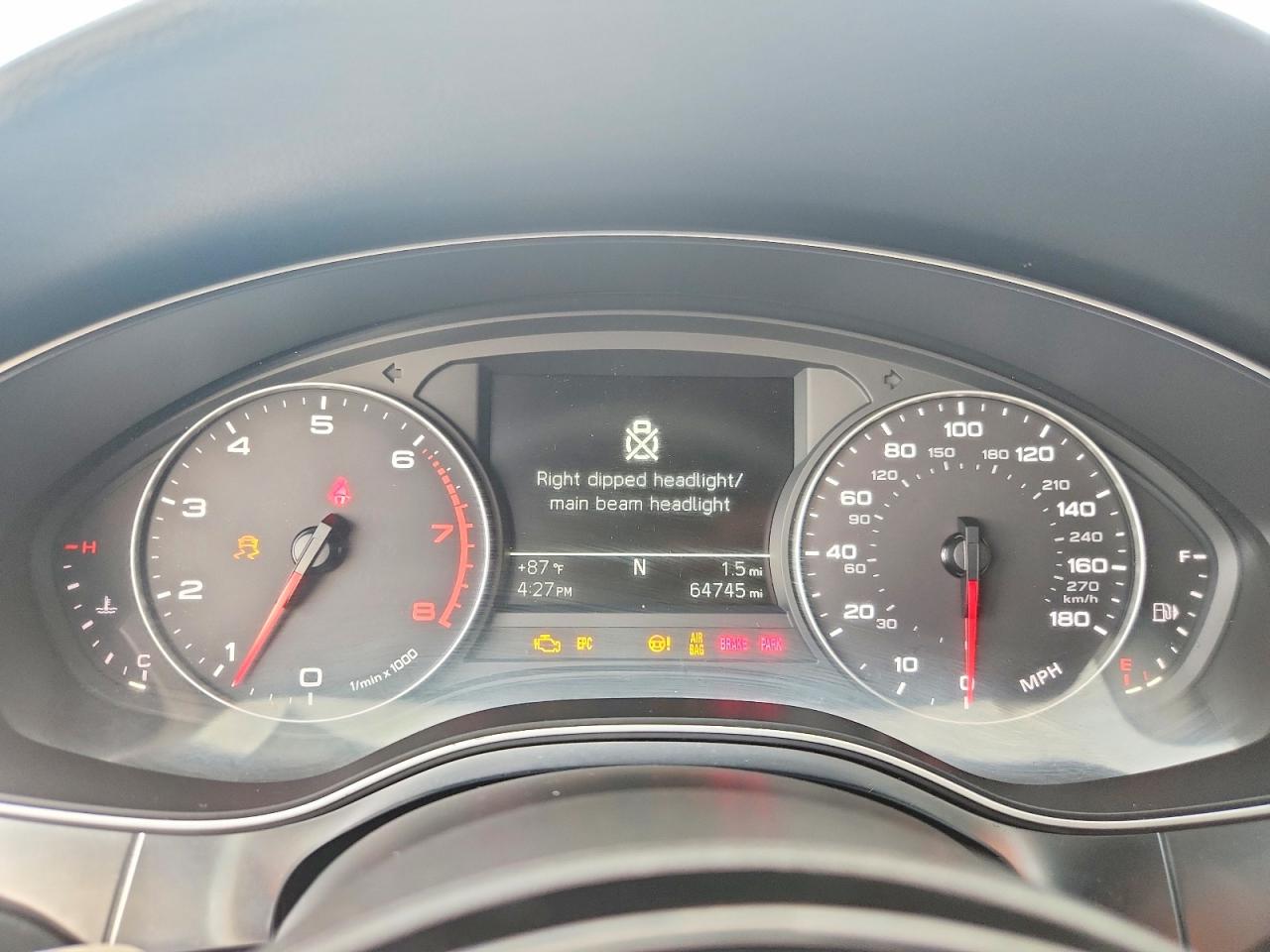 2015 Audi A6 Premium Black vin: WAUCFAFC3FN015474