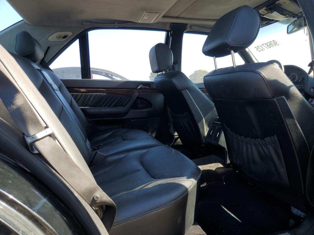 1995 Mercedes-benz S 500 Black vin: WDBGA51E4SA276910