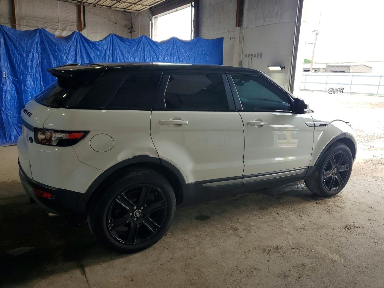 2013 Land Rover Range Rover Evoque Pure Plus White vin: SALVP2BG2DH845620