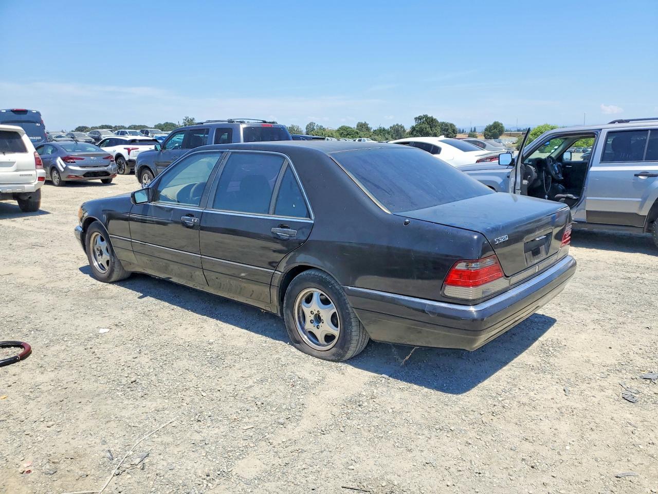 1999 Mercedes-benz S 320 Black vin: WDBGA33G5XA407062