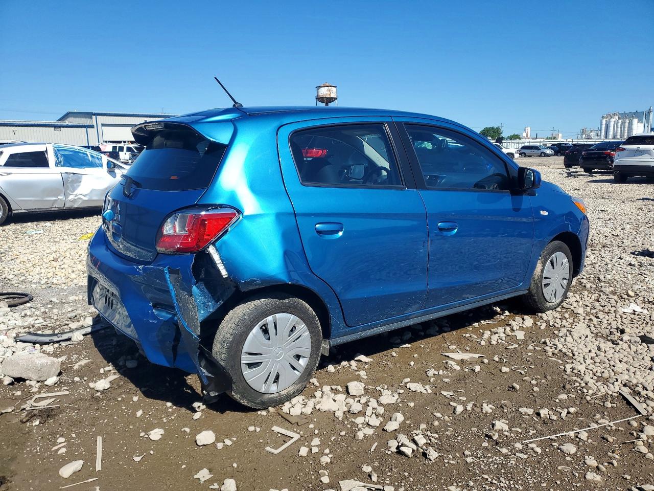 2024 Mitsubishi Mirage Es Синий vin: ML32AUHJ6RH024640
