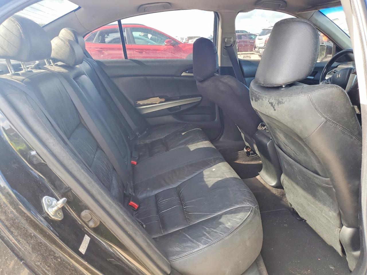 2008 Honda Accord Exl Black vin: 1HGCP36888A083871