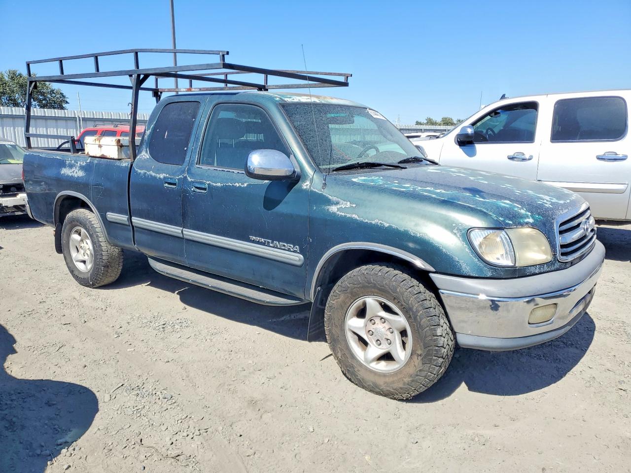 2000 Toyota Tundra Sr5 Green vin: 5TBRT3416YS107106