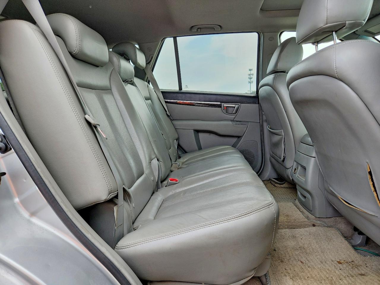 2007 Hyundai Santa Fe Se Silver vin: 5NMSH73E37H030427