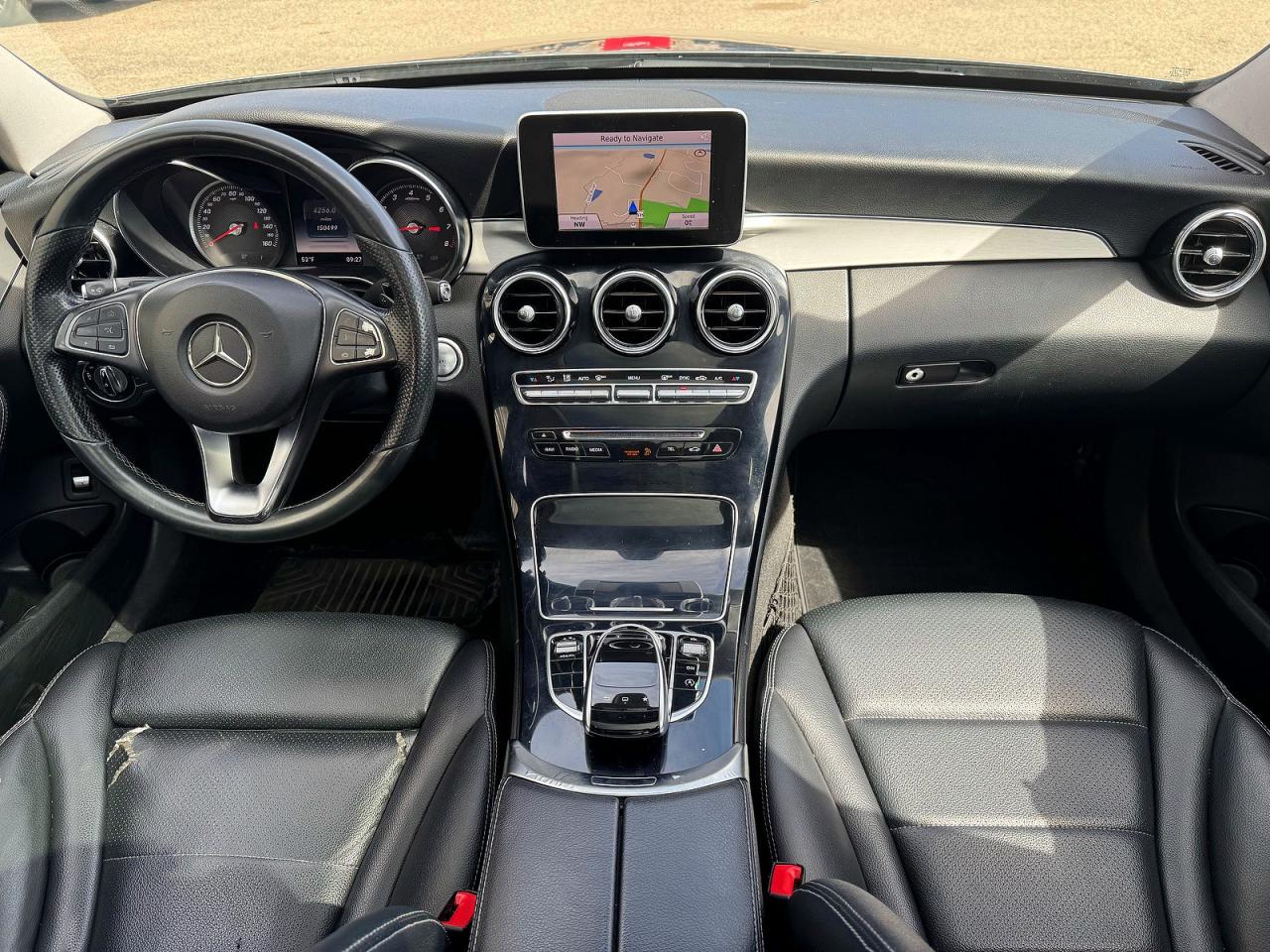 2015 Mercedes-benz C 300 4matic Gray vin: 55SWF4KBXFU006816
