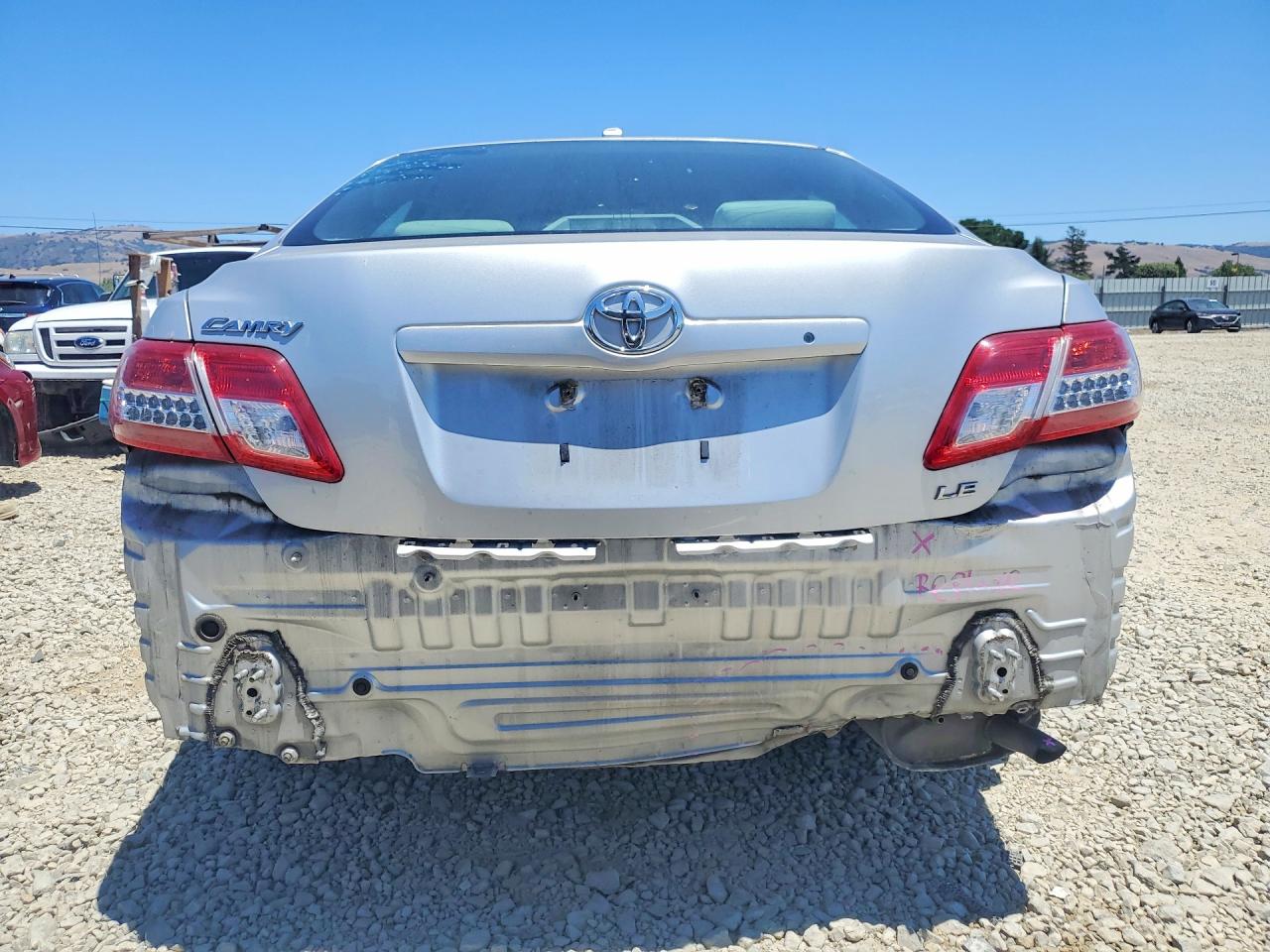 2010 Toyota Camry Le Серый vin: 4T1BF3EK5AU041930