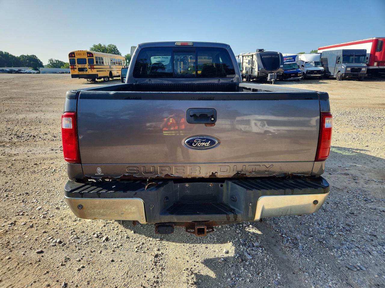 2008 Ford F350 Srw Super Duty Gray vin: 1FTWX31R38EB61963