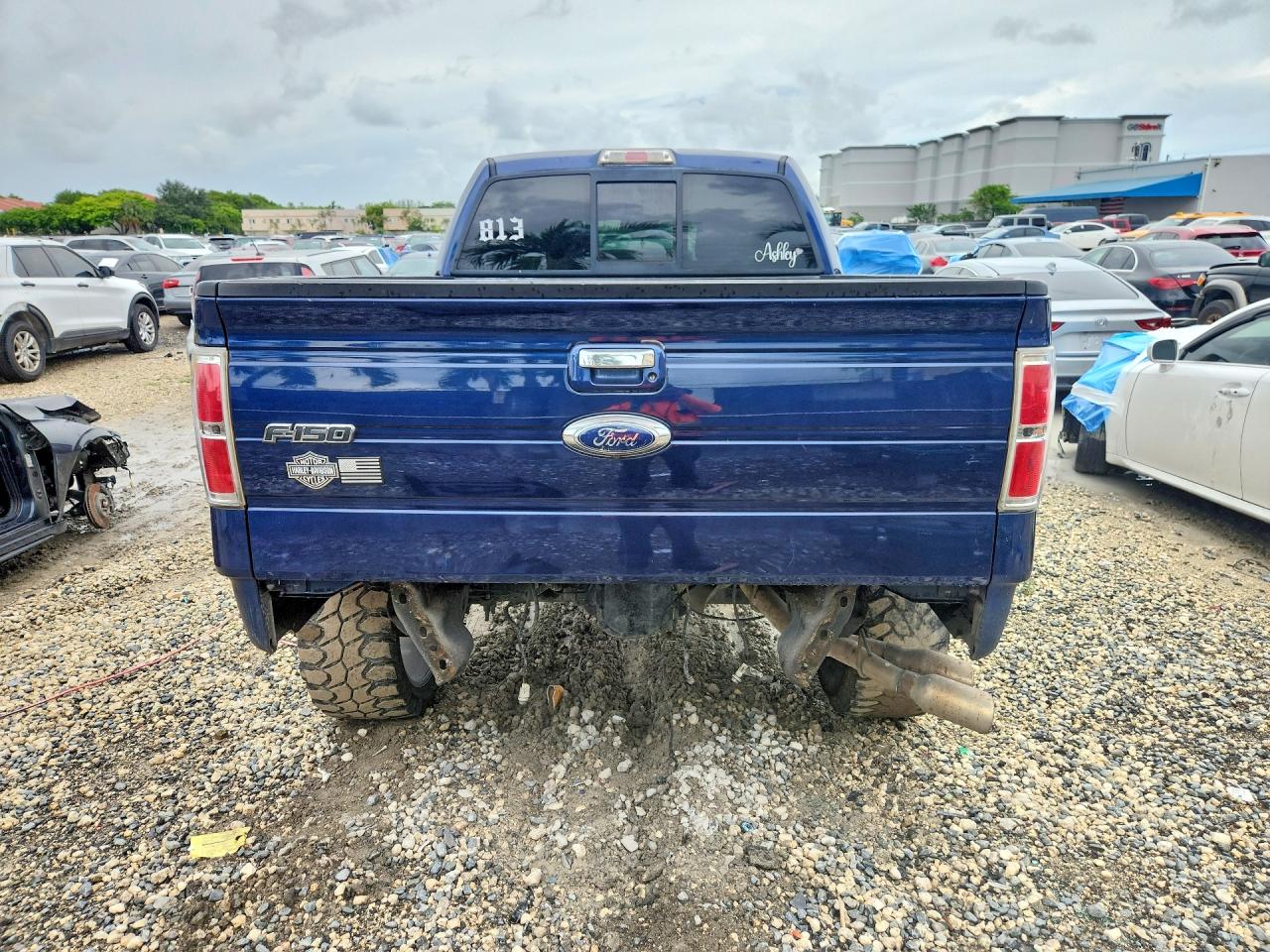 2011 Ford F150 Supercrew Синий vin: 1FTFW1EF1BFB60044
