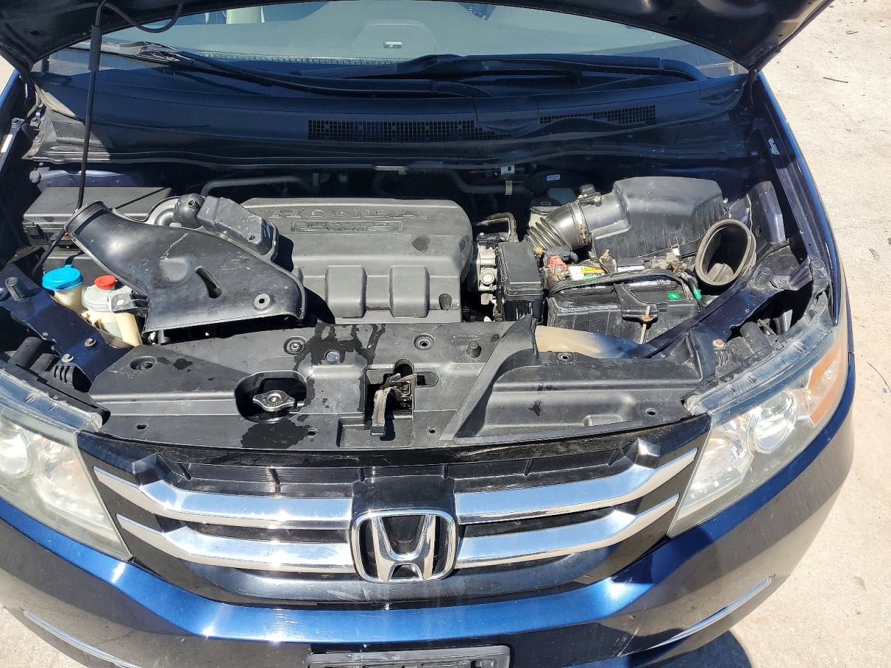 2014 Honda Odyssey Exl Синий vin: 5FNRL5H60EB133208