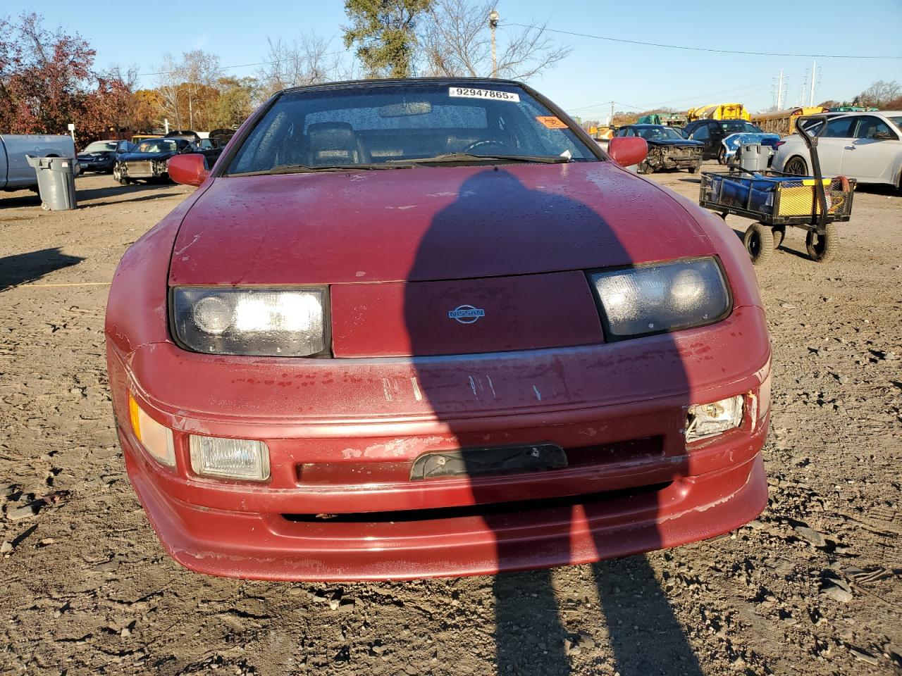 1994 Nissan 300zx Красный vin: JN1RZ27D6RX010735