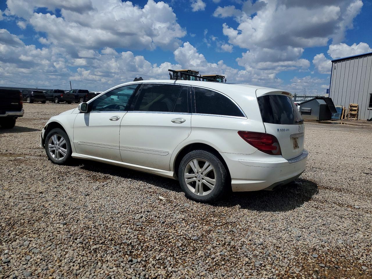 2008 Mercedes-benz R 320 Cdi White vin: 4JGCB22E78A074819
