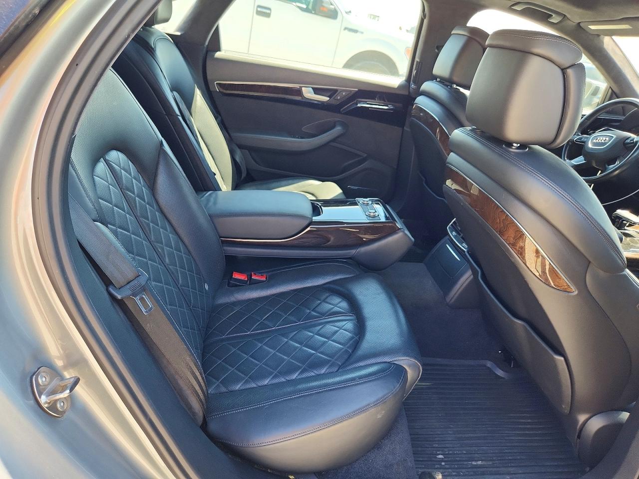 2013 Audi A8 L Quattro Gray vin: WAURGAFD0DN019947