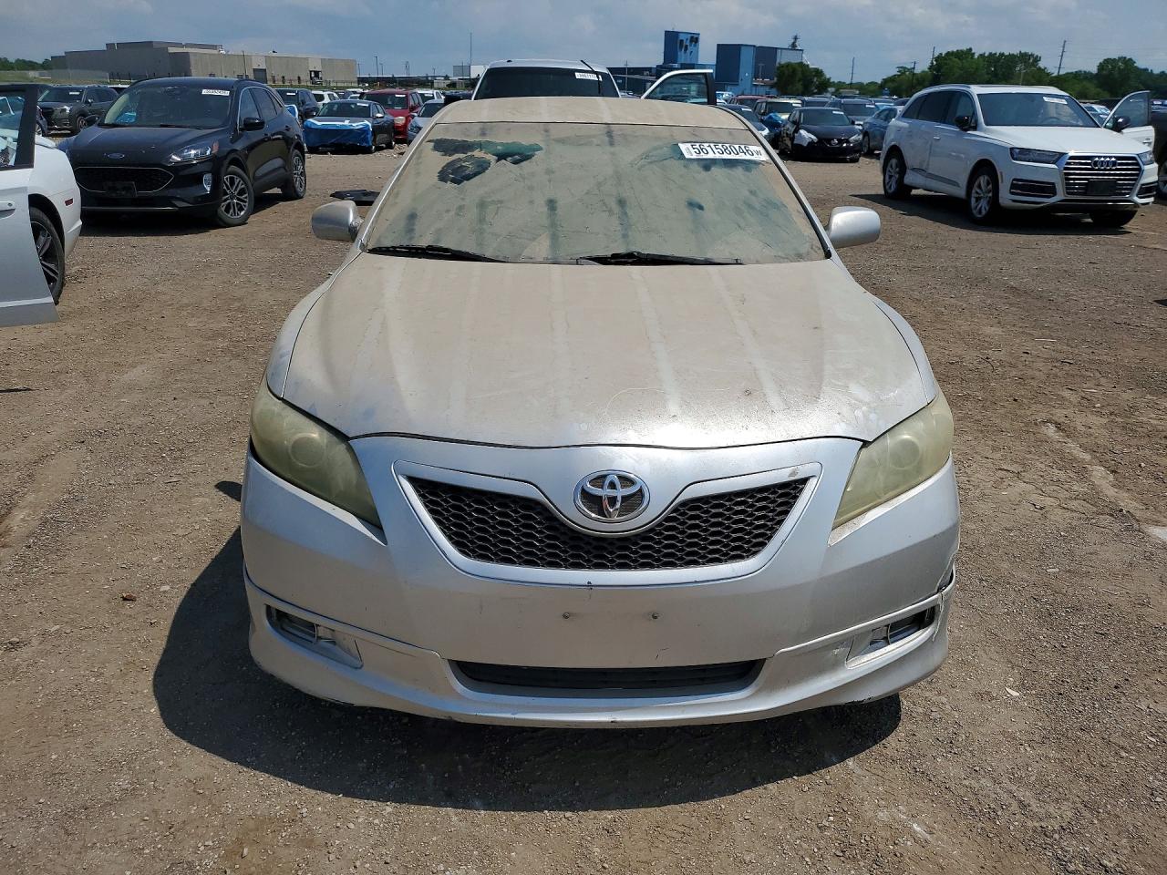 2007 Toyota Camry Se Silver vin: 4T1BE46K97U053532