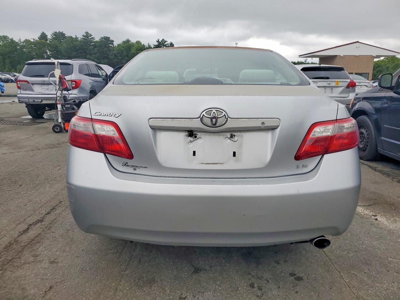 2007 Toyota Camry Le Silver vin: JTNBE46K873064060