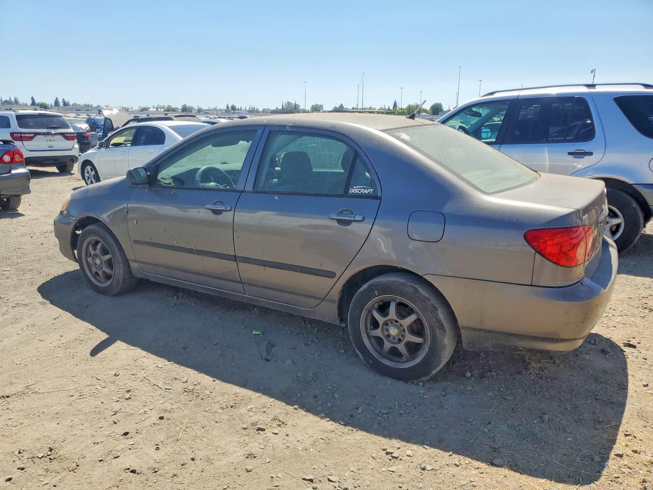 2006 Toyota Corolla Ce Gray vin: 1NXBR32E66Z626271