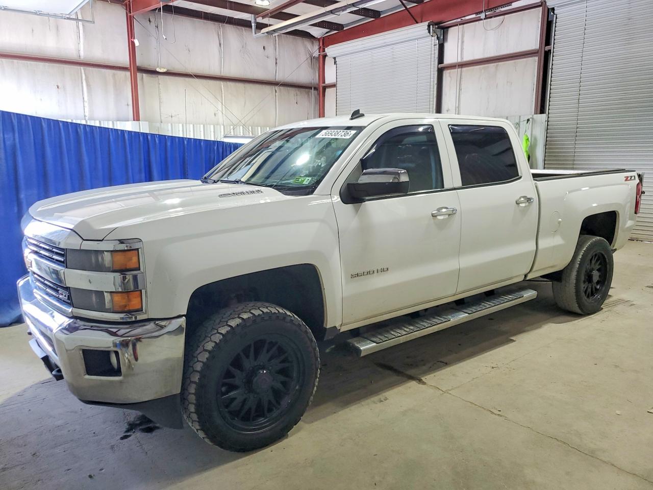 2015 Chevrolet Silverado K3500 Lt White vin: 1GC4KZC83FF138817