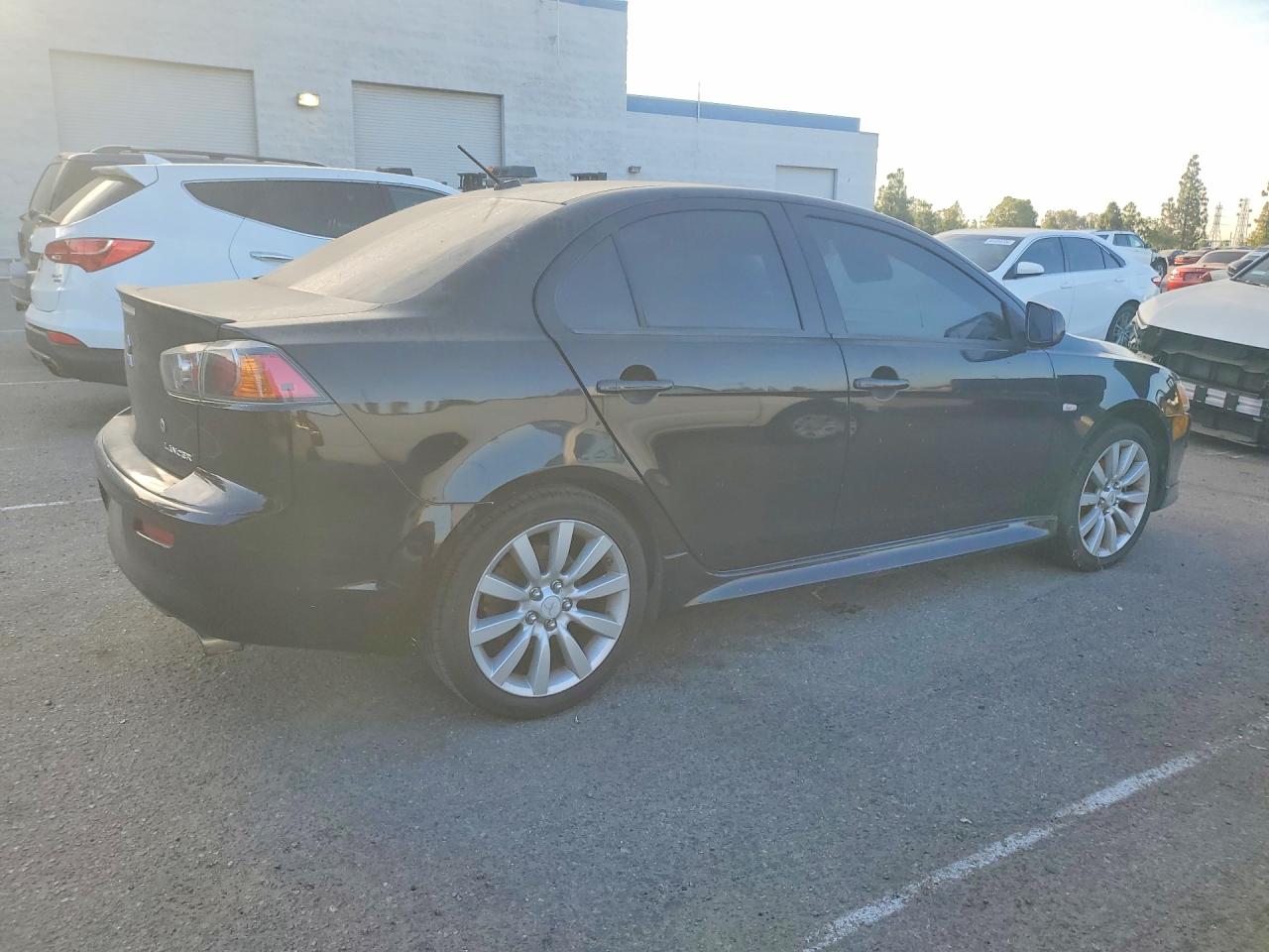 2011 Mitsubishi Lancer Gts Black vin: JA32U8FW2BU034734