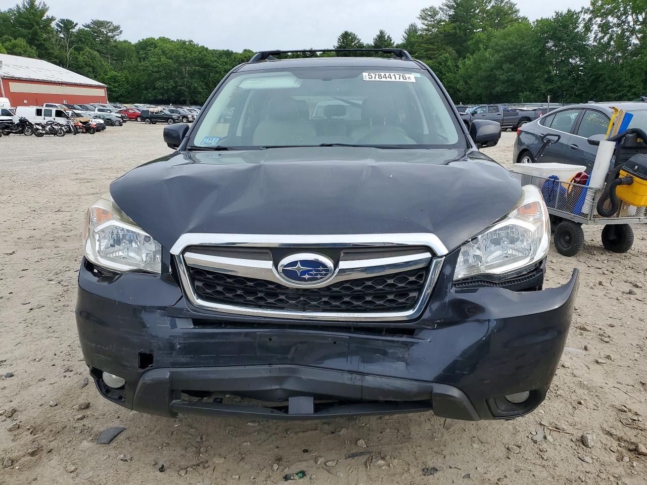 2015 Subaru Forester 2.5i Limited Gray vin: JF2SJAHC5FH822704