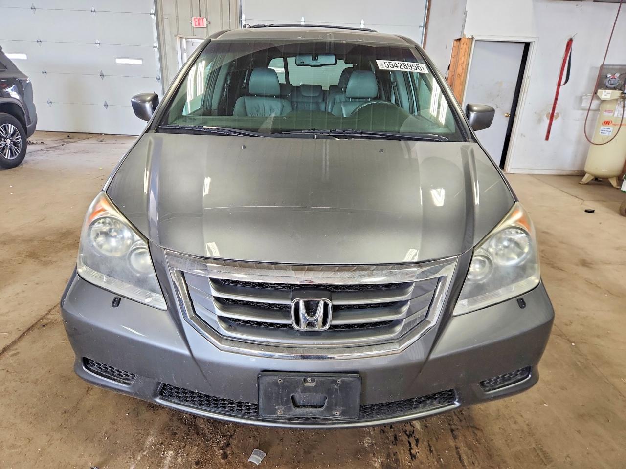 2009 Honda Odyssey Exl Gray vin: 5FNRL38779B013425