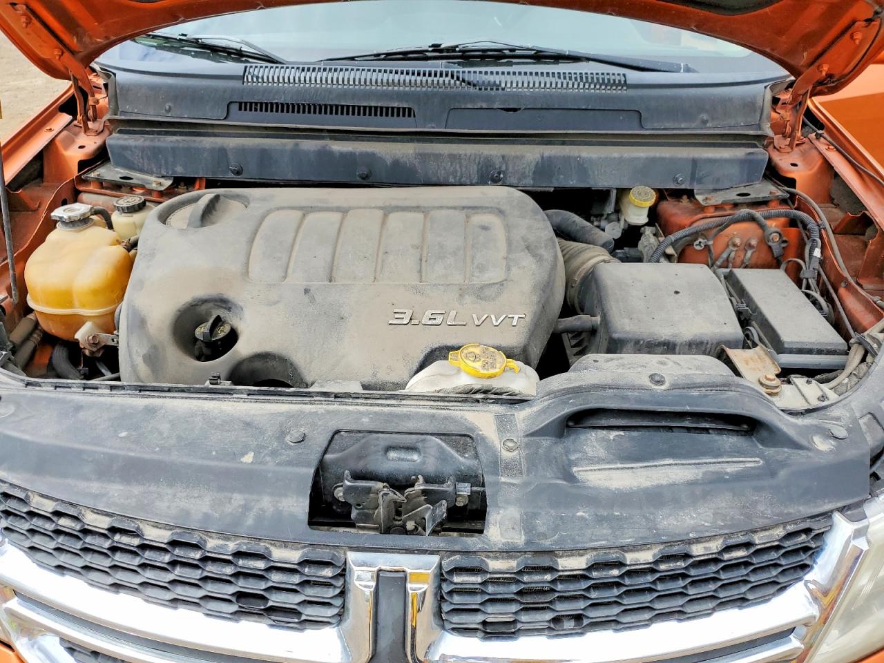 2011 Dodge Journey R/t Orange vin: 3D4PH6FG7BT518971