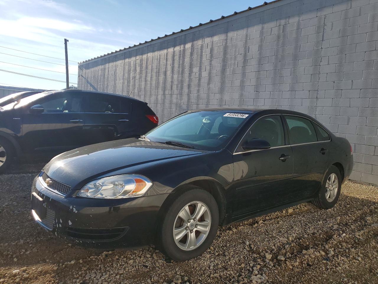 2014 Chevrolet Impala Limited Ls Black vin: 2G1WA5E32E1139297