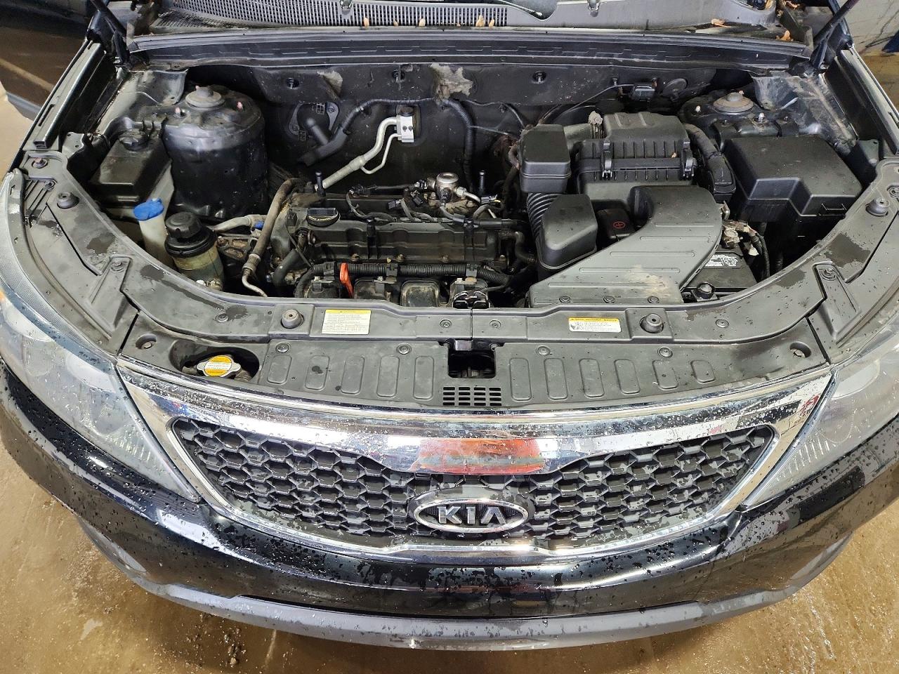2012 Kia Sorento Lx Black vin: 5XYKT3A6XCG254138