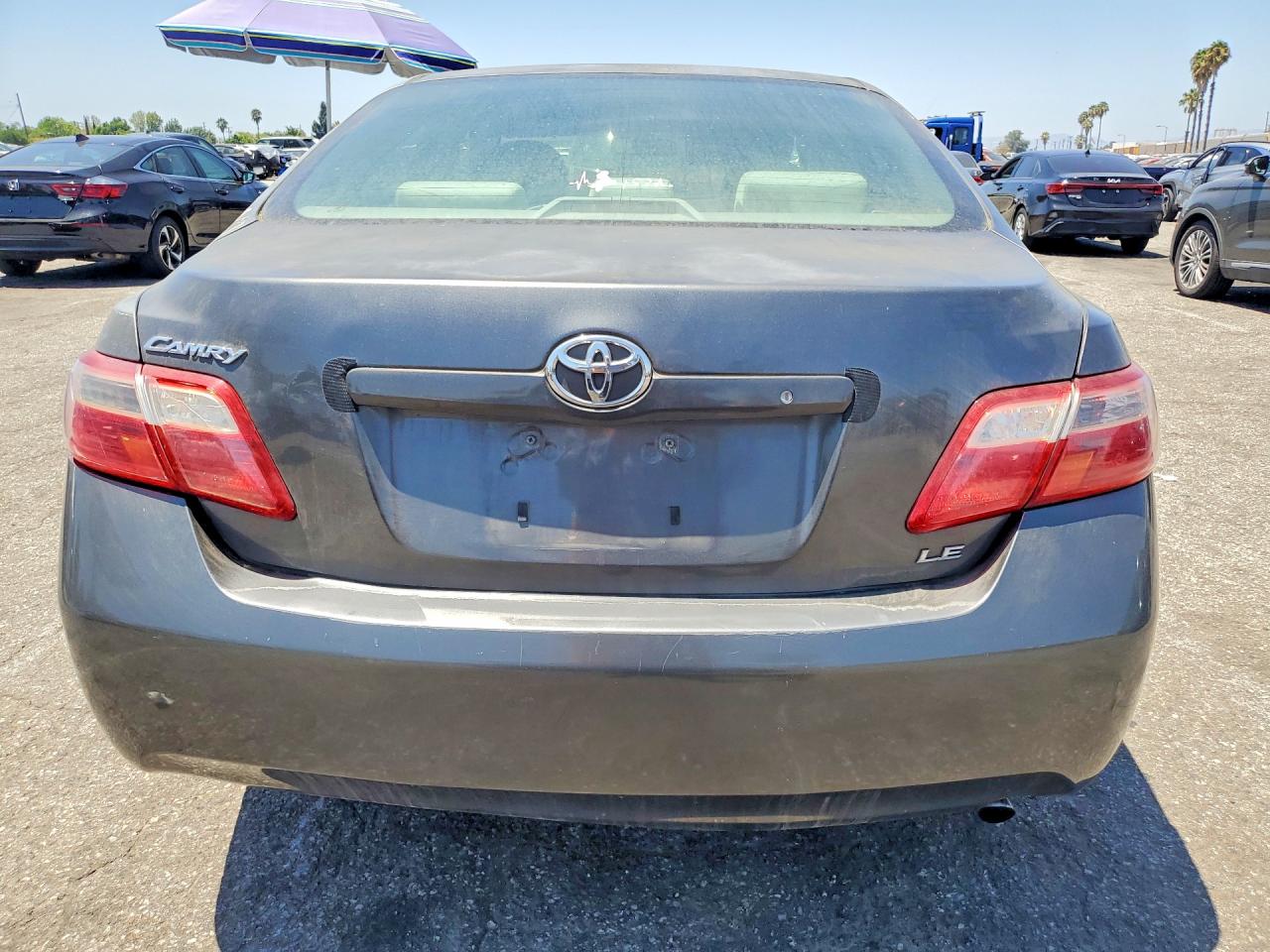2007 Toyota Camry Le Gray vin: 4T1BE46K17U513413