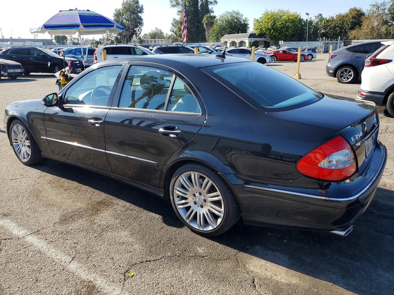2007 Mercedes-benz E 350 Black vin: WDBUF56X67B001085