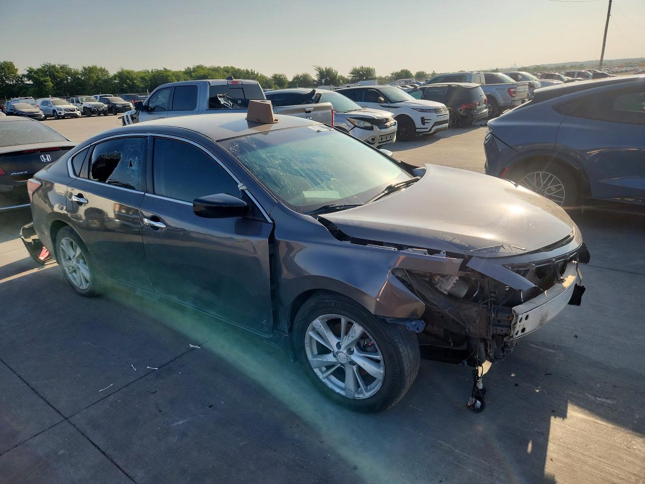 2014 Nissan Altima 2.5 Sv Gray vin: 1N4AL3AP0EC158665