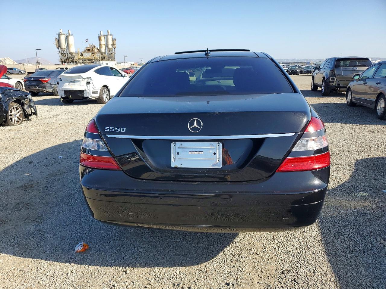 2008 Mercedes-benz S 550 Черный vin: WDDNG71X78A220303